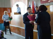 Сегодня Глава Ачинска Илай Ахметов поздравил сотрудников следственного подразделения МО МВД России «Ачинский»