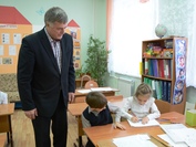 Председатель Ачинского городского Совета Сергей Никитин посетил школу-интернат №2 
