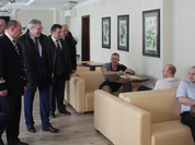 Сегодня Губернатор Виктор Толоконский побывал с рабочим визитом в Ачинске