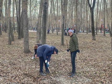 Ачинцы наводят чистоту и порядок