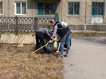 Ачинцы наводят чистоту и порядок