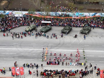 Илай Ахметов: новую традицию участия военной техники в параде Победы в Ачинске планируется продолжить в следующем году 