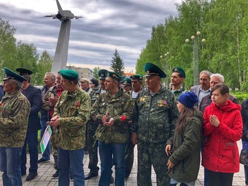 В Ачинске отметили 101-ю годовщину пограничных войск 