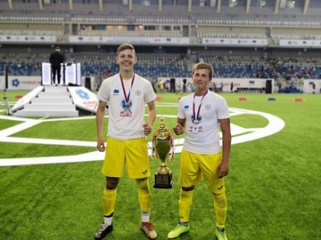 «Кубок Норникеля - новые надежды»: юные ачинцы вышли в финал престижных соревнований и встретились с легендами российского футбола